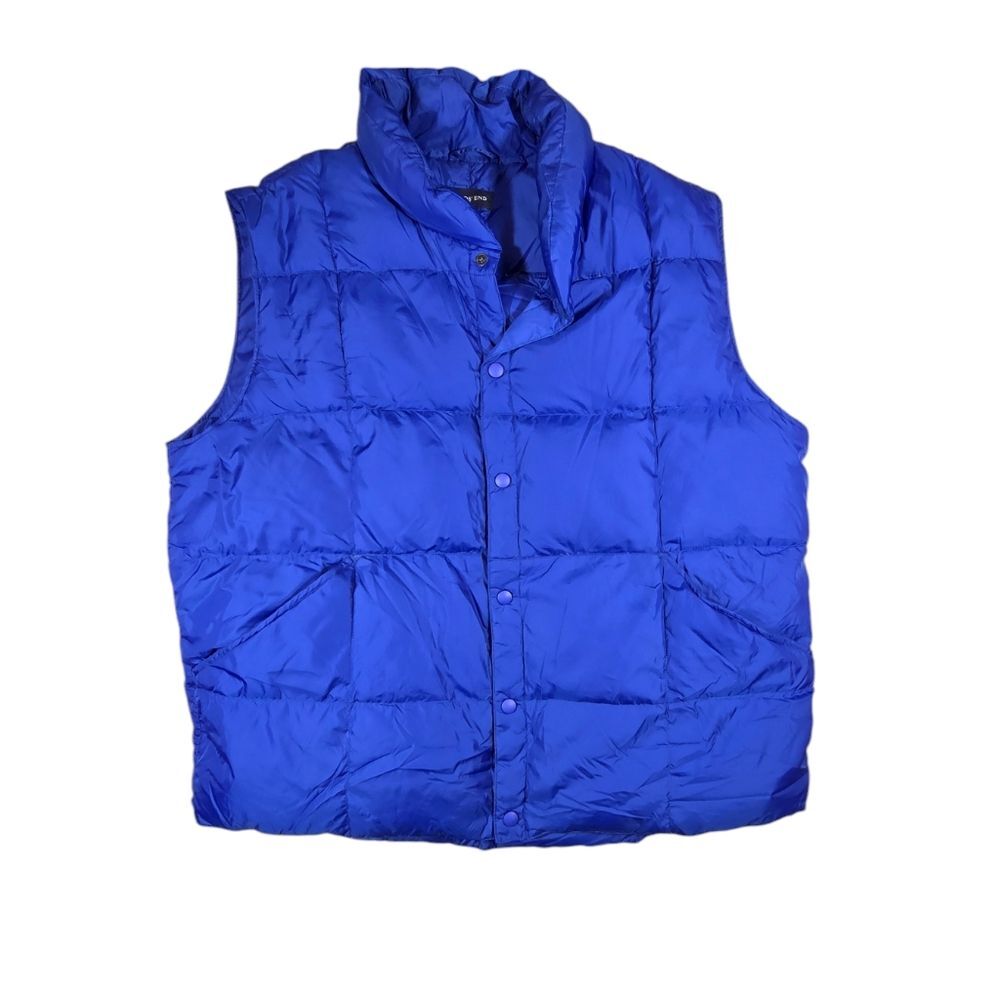 Lands' End Goosedown Feather Filled Puffer Vest Men's sz XL